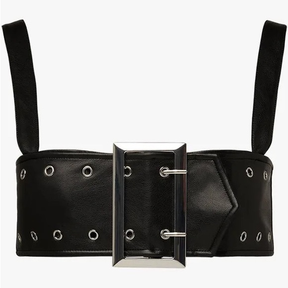 WeWoreWhat Buckle Bandeau Top - Picture 2 of 3